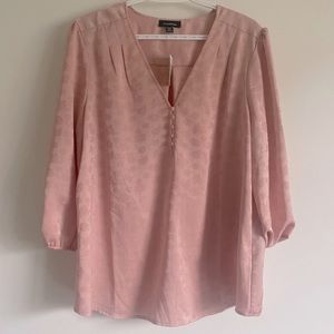 BNWT- Le chateau blouse - Blush